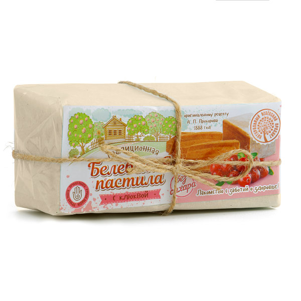 №2 Пастила 200г диетическая с клюквой  в Геленджике