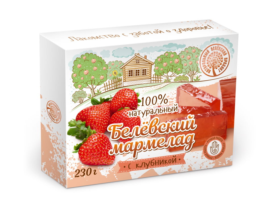  Мармелад белевский "Клубника" 230г в Геленджике